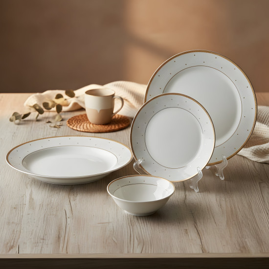 Dinnerware Set - 24 Pcs